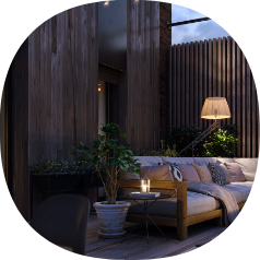 Terrazzo, finitura in legno rigenerato, Nexity, Dodici O.
